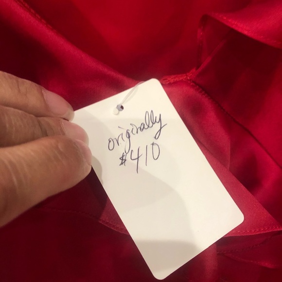 Flores & Flores beautiful silk dress size 4 NWT - Picture 3 of 4